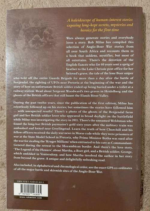 Anecdotes of the Anglo-Boer War - Author: Rob Milne