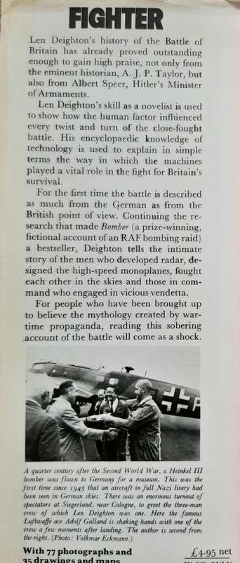Fighter:The True Story of the Battle of Britain - Author: Len Deighton