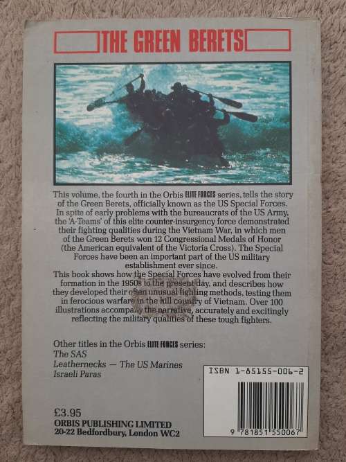 The Green Berets: U.S. Special Forces, Elite Forces - Editor: Ashley Brown