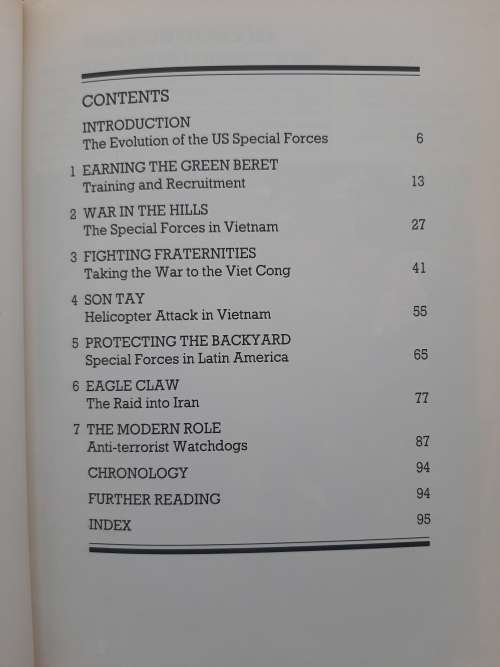 The Green Berets: U.S. Special Forces, Elite Forces - Editor: Ashley Brown