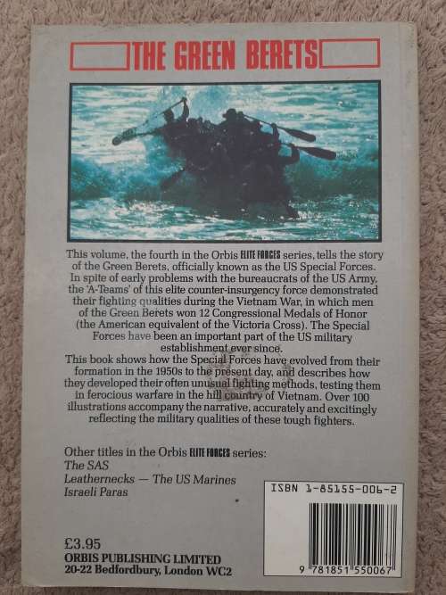 The Green Berets: U.S. Special Forces, Elite Forces - Editor: Ashley Brown
