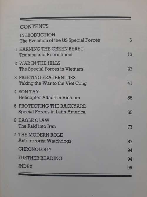 The Green Berets: U.S. Special Forces, Elite Forces - Editor: Ashley Brown
