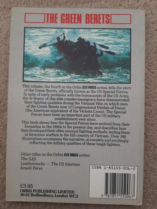 The Green Berets: U.S. Special Forces, Elite Forces - Editor: Ashley Brown