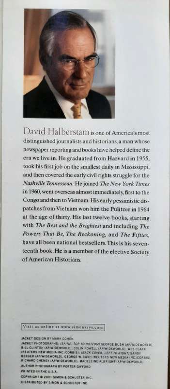 War in a Time of Peace:Bush, Clinton and the Generals - Author: David Halberstam
