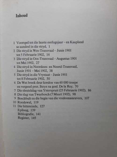 Die Bittereinders 1901-1902 - Author: M.A. Gronum