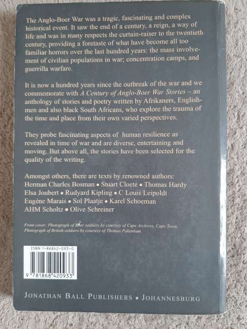 A Century of Anglo-Boer War Stories - Author: Chris N van der Merwe and Michael Rice