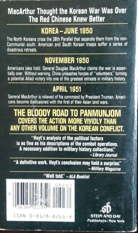 The Bloody Road to Panmunjom - Edwub P Hoyt