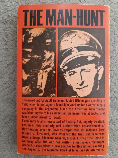 The Trail of Adolf Eichmann - Author: Lord Russell of Liverpool