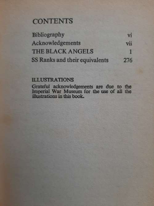 The Black Angels: The Story of the Waffen-SS - Author: Rupert Butler
