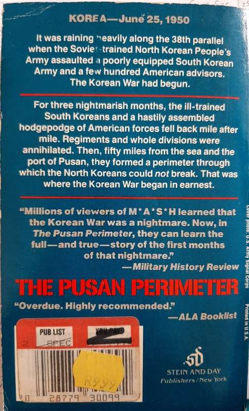 The Pusan Perimeter - Edwin P. Hoyt