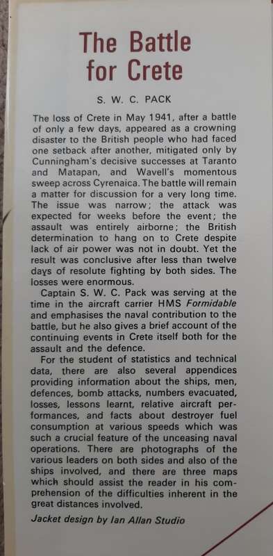 The Battle for Crete - Author: S. W. C. Pack