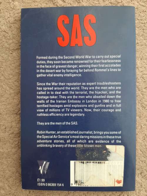 True Stories of the SAS: The Special Air Service - Author: Robin Hunter