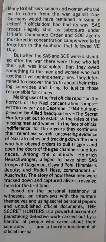 The Secret Hunters - Author: Anthony Kemp