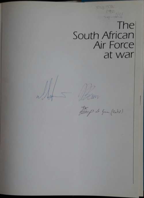 The South African Air Force at War -Martin Louw - Stefaan Bouwer