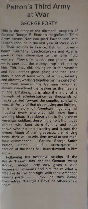 Patton`s Third Army at War - Author: George Forty