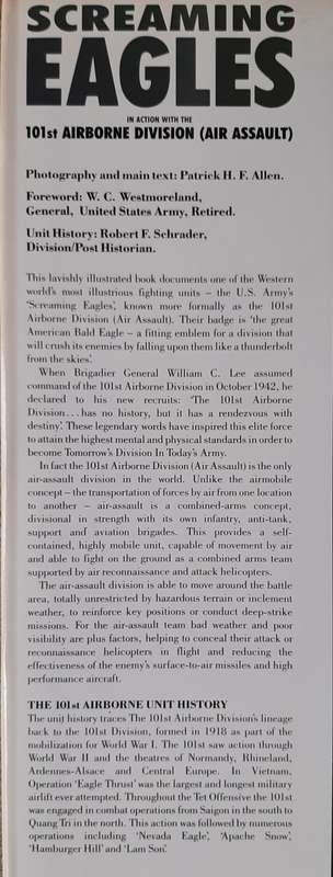 Screaming Eagles in action with the 101st Airborne Division (Air Assault) by Patrick H.F. Allen