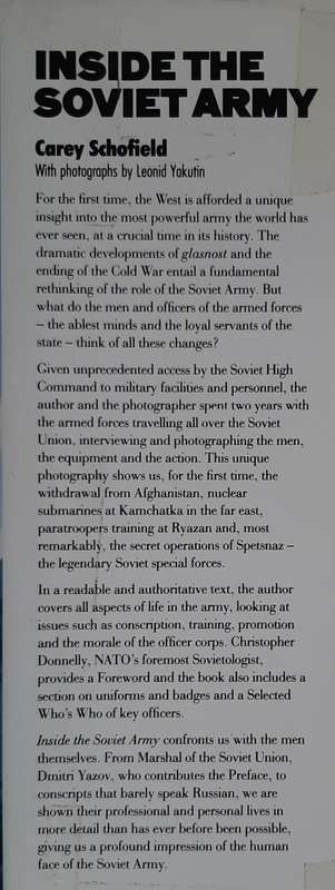 Inside the Soviet Army - Author: Carey Schofield