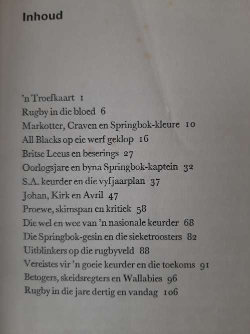 Springbok-Triomf - Author: Quintus van Rooyen