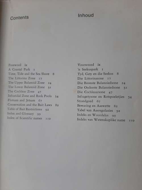 Tsitsikama Shore/Tsitsikamakus - Author: R.M. Tietz and Dr. G.A. Robinson