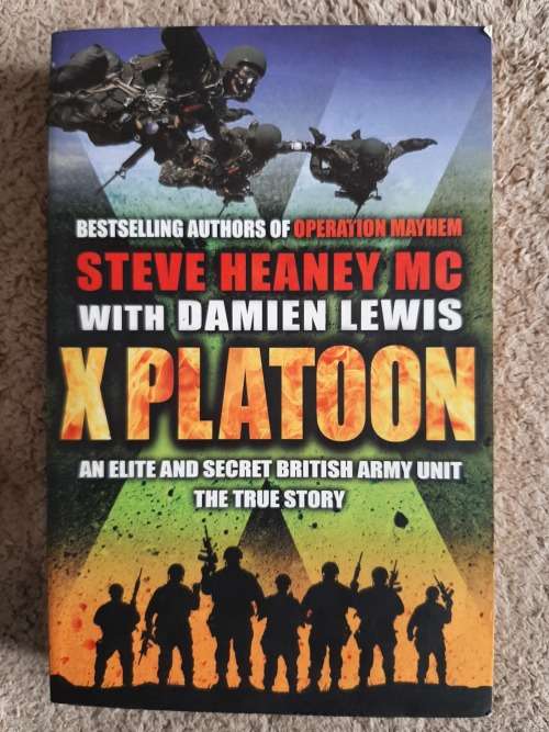 X Platoon - Author: Steve Heaney MC with Damien Lewis