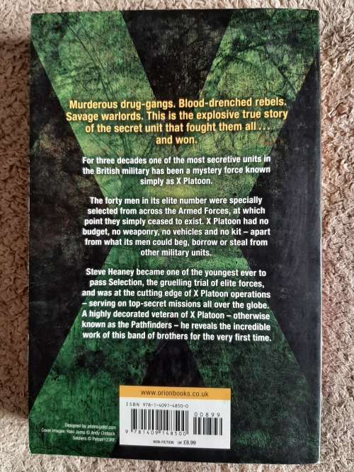 X Platoon - Author: Steve Heaney MC with Damien Lewis