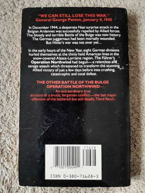 The other Battle of the Bulge: Operartion Northwind - Author: Charles Whiting