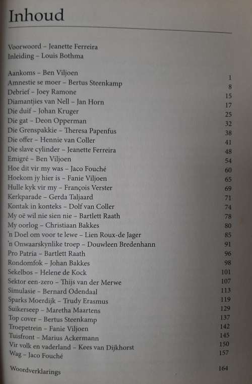 Grensoorlog Stories - Author: Jeanette Ferreira