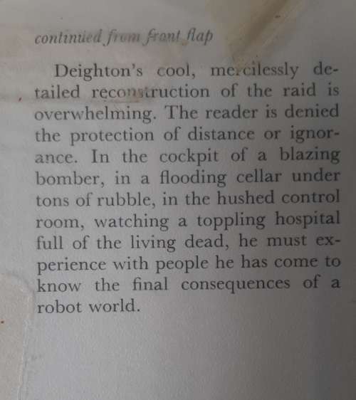 Bomber - Author: Len Deighton