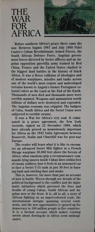 The War for Africa: Twelve months that Transformed a Continent - Author: Fred Bridgland