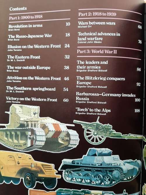 The Encyclopedia of Land Warfare in the 20th Century - Editor: Ray Bonds