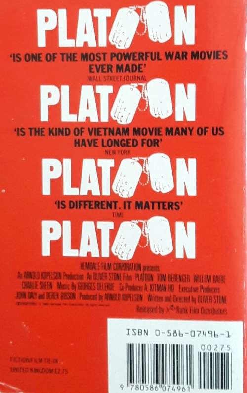 Platoon - DALE A DYE