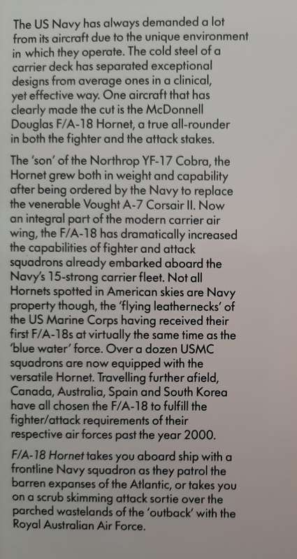 F/A-18 Hornet - Author: Roy Braybrook