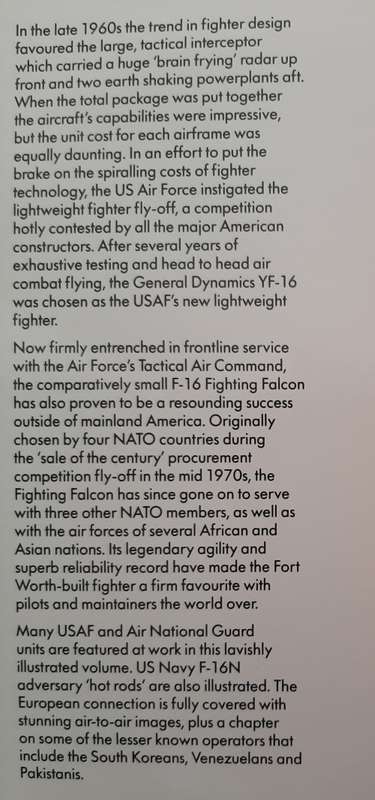 F-16 Fighting Falcon - Author: Roy Braybrook