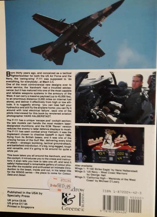 F111 Aardvark - Hans Halberstadt