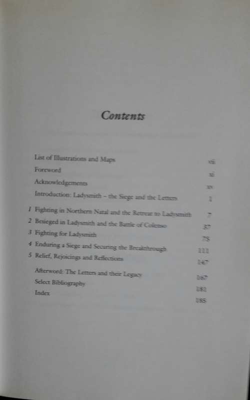Letters from Ladysmith - Eyewitness Accounts from The South African War