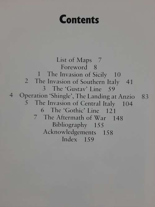 The Allied Forces in Italy 1943-45 - Author: Guido Rosignoli