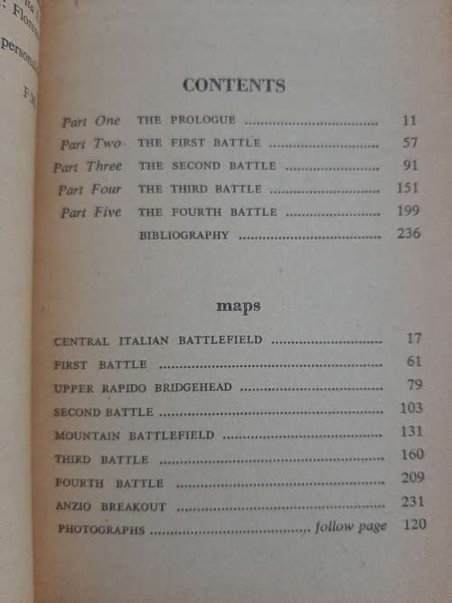 The Battle of Cassino - Author: Fred Majdalany