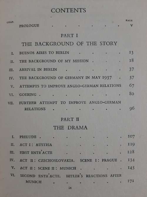 Failure of a Mission: Berlin 1937-1939 (Final exposure of Hitler) - Author: Sir Neville Henderson