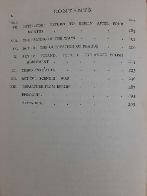 Failure of a Mission: Berlin 1937-1939 (Final exposure of Hitler) - Author: Sir Neville Henderson