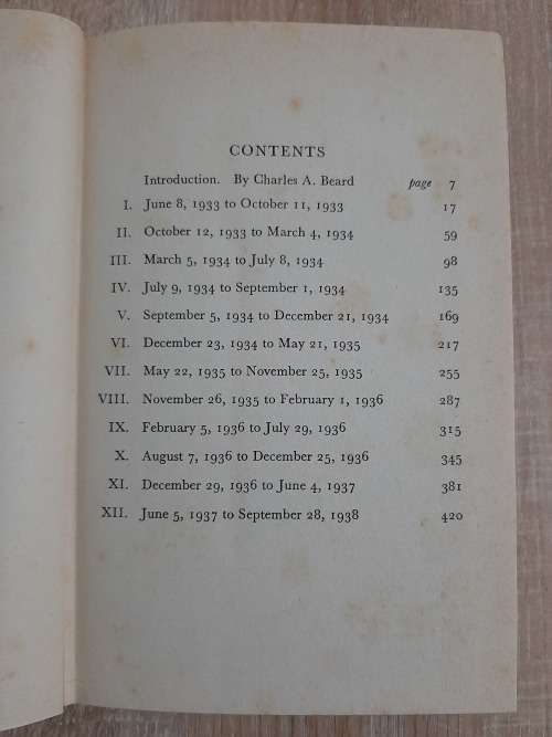 Ambassodor Dodd`s Diary 1933-1938 - Edited: William E. Dodd, Jr and Martha Dodd