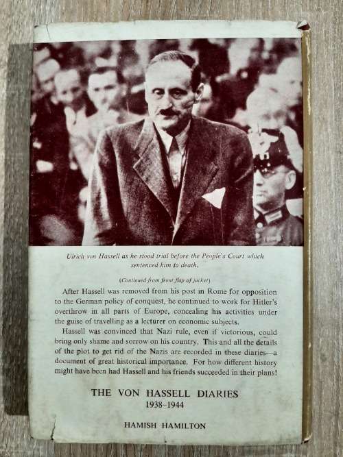 The Von Hassell Diaries 1938-1944 - Author: Ambassador Ulrich von Hassell