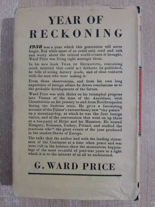 Year of Reckoning - Author: G. Ward Price