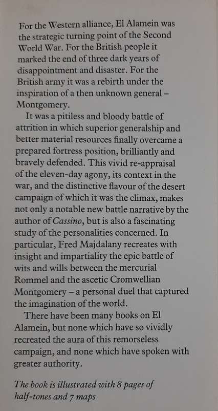 The Battle of El Alamein - Author: Fred Majdalany