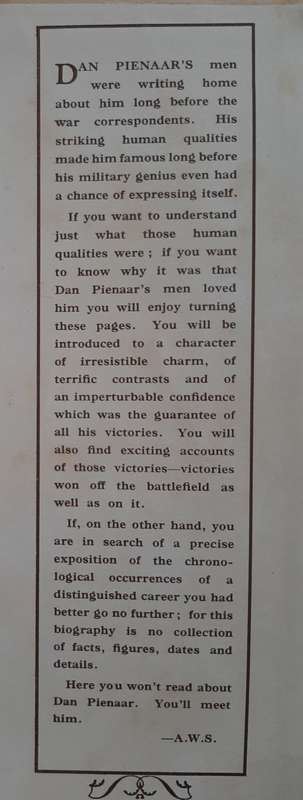 Pienaar of Alamein - Author: A. M. Pollock
