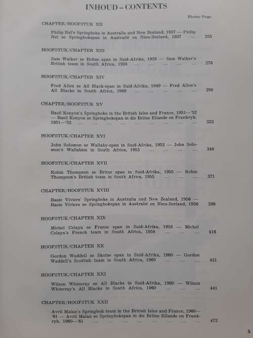 Springbok: Rugby Annals 1889-1964 - Author: D. H. Craven