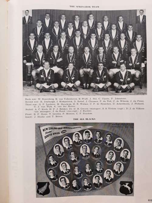 Springbok: Rugby Annals 1889-1964 - Author: D. H. Craven