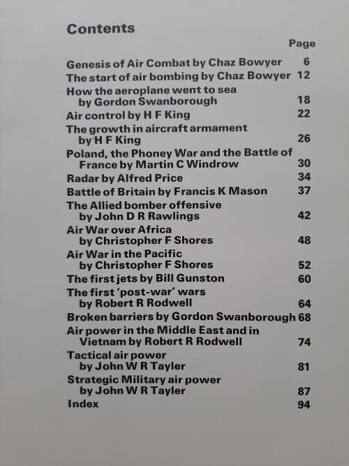 Military Air Power - Edited: John W R Taylor, FRHistS, AFRAeS,FSLAET and Kenneth Munson