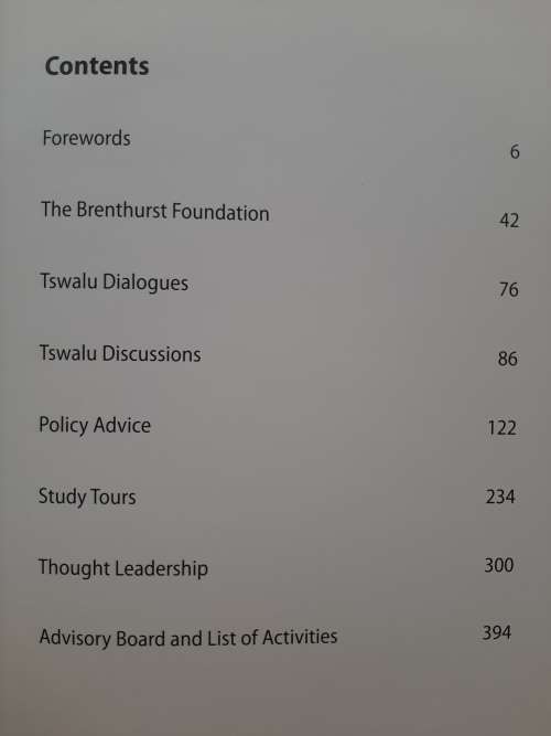 The African Century - The Brenthurst Foundation 2004-2009