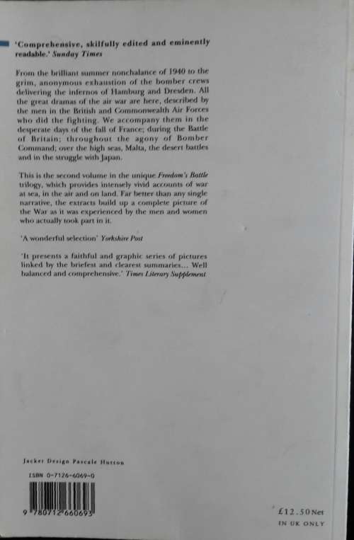 The War in the Air - Edited by Gavin Lyall