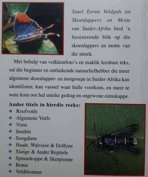 Sasol Eerste Veldgids tot Skoenlappers and Motte van Suider-Afrika - Auhtor: Simon van Noort